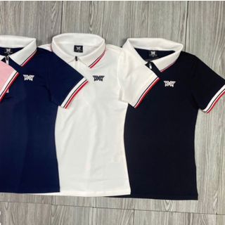Áo thun poly phối cổ dệt - Phối Váy Si dãn , đùi trong phối cùng màu , thun poly thoáng mát. - Size : S M L XL - 4 màu Sẵn Kho giá sỉ