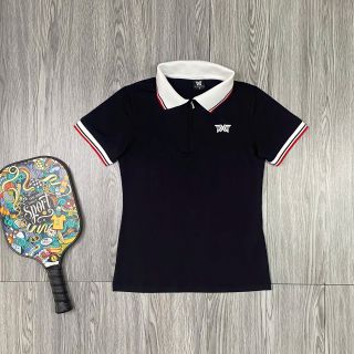 Áo thun poly phối cổ dệt - Phối Váy Si dãn , đùi trong phối cùng màu , thun poly thoáng mát. - Size : S M L XL - 4 màu Sẵn Kho