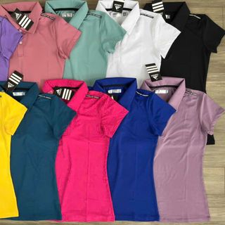 Tổng hợp áo cổ bẻ thun poly 4c thoáng mát, trơn láng, co giãn thoải mái Size : m l xl 2xl /2222/8c 20 mẫu