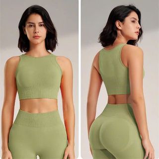 Set crop NK 06 kho về lô mới - Chất dệt, sẵn mút