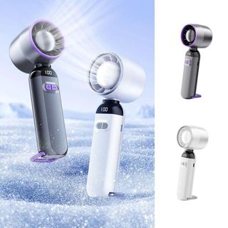 QUẠT SẠC USB NHỎ DI ĐỘNG CÓ THỂ SẠC LẠI LED