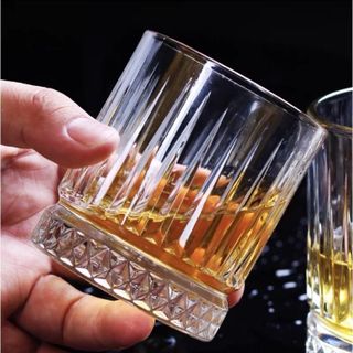 BỘ 6 LY THỦY TINH ĐÁY KIM CƯƠNG 340ML KB103- 2