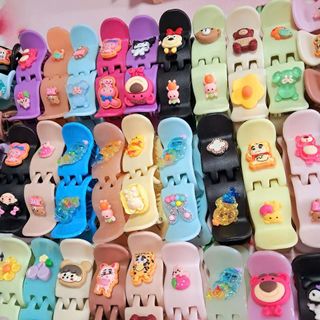KẸP CÀNG CUA 5 RĂNG ĐÍNH CHARM XINH ĐỦ LOẠI