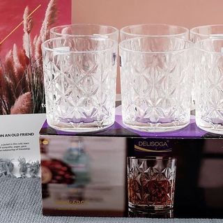 BỘ 6 LY THỦY TINH 340ML DSKB032- 2