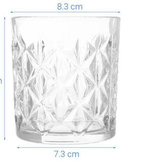 BỘ 6 LY THỦY TINH 340ML DSKB032- 2