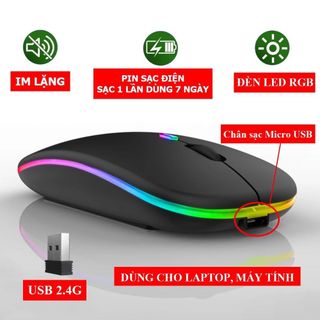 CHUỘT BLUETOOTH KHÔNG DÂY, CÓ SẠC
