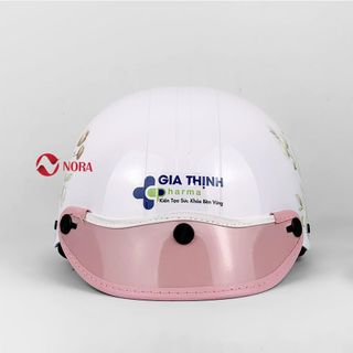 Nón bảo hiểm quảng cáo in logo