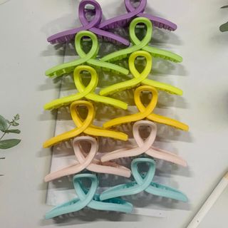 KẸP NGOẠM VUÔNG - CHÉO MIX MÀU
