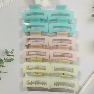 KẸP NGOẠM VUÔNG - CHÉO MIX MÀU