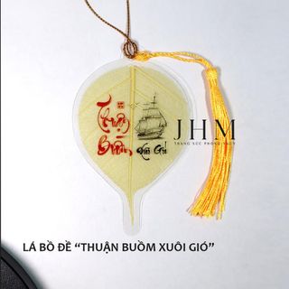Lá Bồ Đề THUẬN BUỒM XUÔI GIÓ và MÃ ĐÁO THÀNH CÔNG JHM mang đến vận khí cho người sở hữu