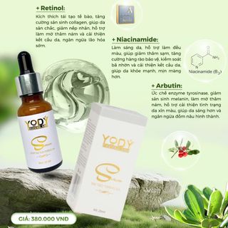 SERUM DƯỠNG TÁI TẠO TRẮNG DA YODY PHƯƠNG ANH