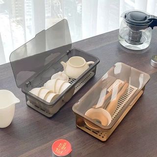 Hộp Nhựa Chopsticks Đựng Muỗng Đũa