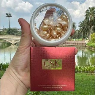Hộp Serum CSK Vitamin E Dạng Viên Cá -Dưỡng Ẩm Trắng Da Thu Nhỏ Lỗ Chân Lông