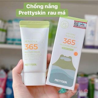 Kem chống nắng rau má