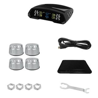 Cảm biến áp suất lốp ô tô cao cấp CareUD model T802C, phiên bản van gắn trong