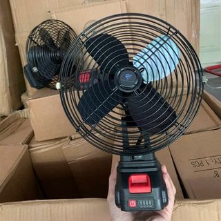 Quạt Tích Điện Lithium 8inch - Pin 5 cell