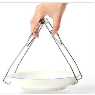 Dụng Cụ Inox Gắp Bát Đĩa Nóng