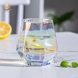 BỘ 6 LY THỦY TINH 310ML XANH XÁM JS5163- 2B