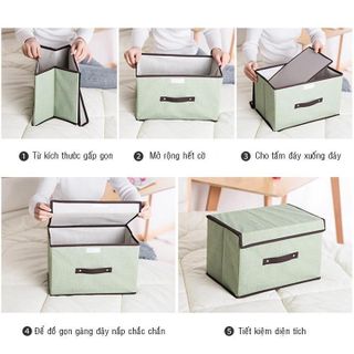 Combo 2 Hộp Đựng Đồ Xếp Gọn