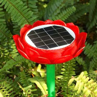 Máy niệm phật hoa sen năng lượng mặt trời có đèn (XH13D)