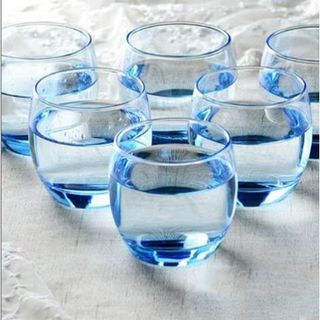 BỘ 6 LY THỦY TINH XANH 290ML DELI ES1132