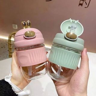 Bình Nước Thuỷ Tinh Hình Tai Thỏ