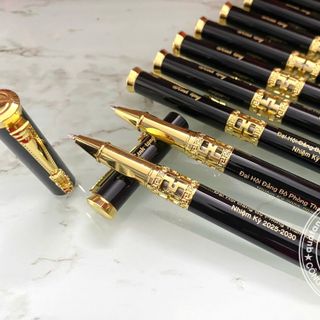 Bộ quà tặng sổ tay_bút ký in khắc logo