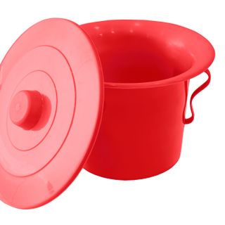 Bô vệ sinh có quai và nắp đậy - thương hiệu Duy Thành