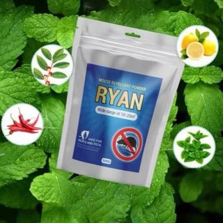 Bột Đuổi Chuột Thảo Mộc RYAN gói 500g mẫu mới