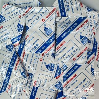 Gói hút khí Oxygen O-Maxxsorb 30cc bảo quản thực phẩm, bánh pía, bánh trung thu
