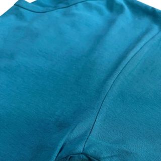 Áo thun, quần đùi màu xanh cô ban chất liệu cotton
