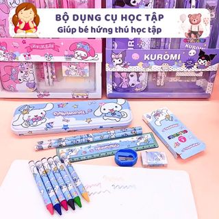 BỘ DỤNG CỤ HỌC TẬP 7 MÓN CHO BÉ