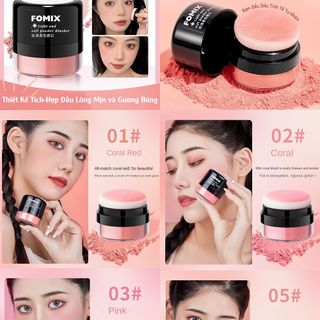 Phấn Má Hồng FOMIX Light And Soft Powder Blusher 5g