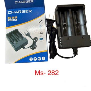 Dock SẠC PIN 3.7v 18650/26650 (BỘ 2 PIN) MS-282A LOẠI TỐT Siêu nhanh