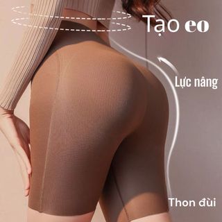 Quần độn mông nữ tích hợp gen bụng + siết đùi mã 2026