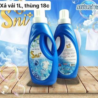 Nước Xả Vải 1 Lít Sni (Thùng 18 Chai)