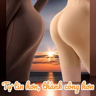 Quần độn mông nữ mút 0,8cm tích hợp gen bụng tạo eo siết đùi