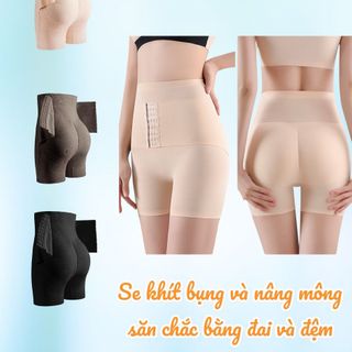 Quần động Mông tích hợp móc siết eo tạo vòng 2 và 3 gợi cảm ,giảm mỡ bụng