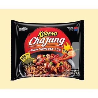 1 Thùng mì trộn Tương đen Paldo Koreno Vị Cay Và Không Cay (78gr x 20 gói)