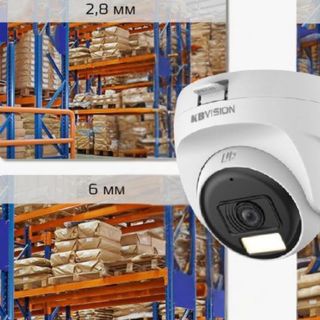 Camera HDCVI Kbvision Dome 2MP KX-AD2112C-A