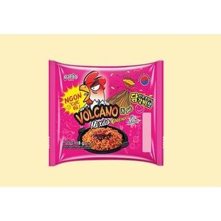 THÙNG 24 GÓI MÌ XÀO PALDO KORENO VOLCANO Vị Gà Phô Mai, Vị Gà GÓI 118G giá sỉ