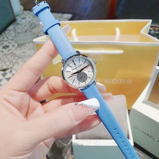 ĐỒNG HỒ NỮ CAO CẤP MICHAEL MK2733  KIM GIÂY RỜI DÂY DA SIZE MINI