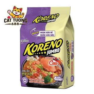 Mỳ Ăn Liền PALDO KORENO JUMBO HÀN QUỐC 1KG BÒ ĐẬM VỊ/ CUA/ GÀ/ TÔM/ BÒ CAY/ KIM CHI/ NẤM/ HẢI SẢN CAY giá sỉ