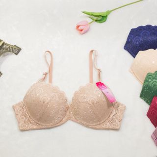 Áo ngực ren vảy cá mút ép 3cm Belle