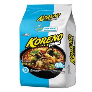 Mỳ Ăn Liền PALDO KORENO JUMBO HÀN QUỐC 1KG BÒ ĐẬM VỊ/ CUA/ GÀ/ TÔM/ BÒ CAY/ KIM CHI/ NẤM/ HẢI SẢN CAY