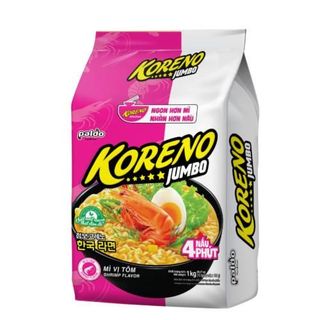 Mỳ Ăn Liền PALDO KORENO JUMBO HÀN QUỐC 1KG BÒ ĐẬM VỊ/ CUA/ GÀ/ TÔM/ BÒ CAY/ KIM CHI/ NẤM/ HẢI SẢN CAY