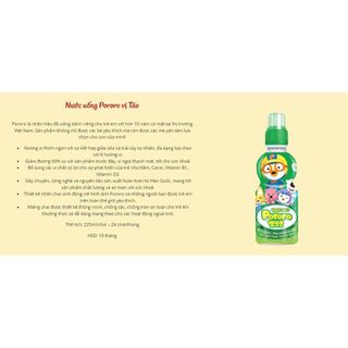1 Thùng 24 Chai Nước Ép Trái Cây Thương Hiệu Paldo Pororo Nhập Hàn Giá Rẻ Nhất 235ml Date Mới