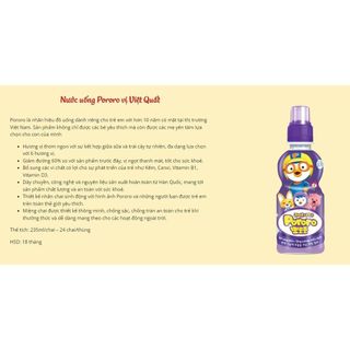 1 Thùng 24 Chai Nước Ép Trái Cây Thương Hiệu Paldo Pororo Nhập Hàn Giá Rẻ Nhất 235ml Date Mới