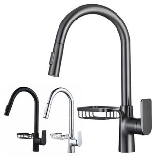 Vòi chén bằng đồng thau dây rút C786 có thể kéo xoay 360 độ