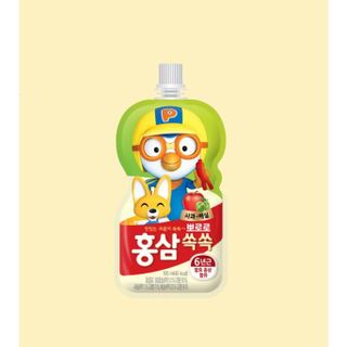 1 Thùng 40 Túi Nước Ép Trái Cây Thương Hiệu Paldo Pororo Hồng Sâm 100ml Date Mới - Hỗ Trợ Thanh Toán Bằng Pi giá sỉ